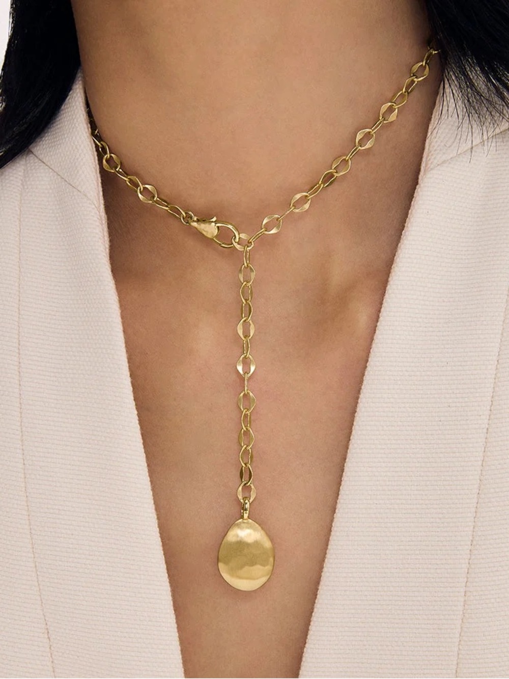 Dean Davidson Serra Lariat Gold Necklace
